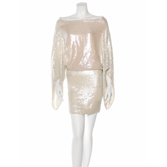 Kaufmanfranco Dresses & Skirts - NWT KAUFMANFRANCO Opal Sequin Sheath Dress